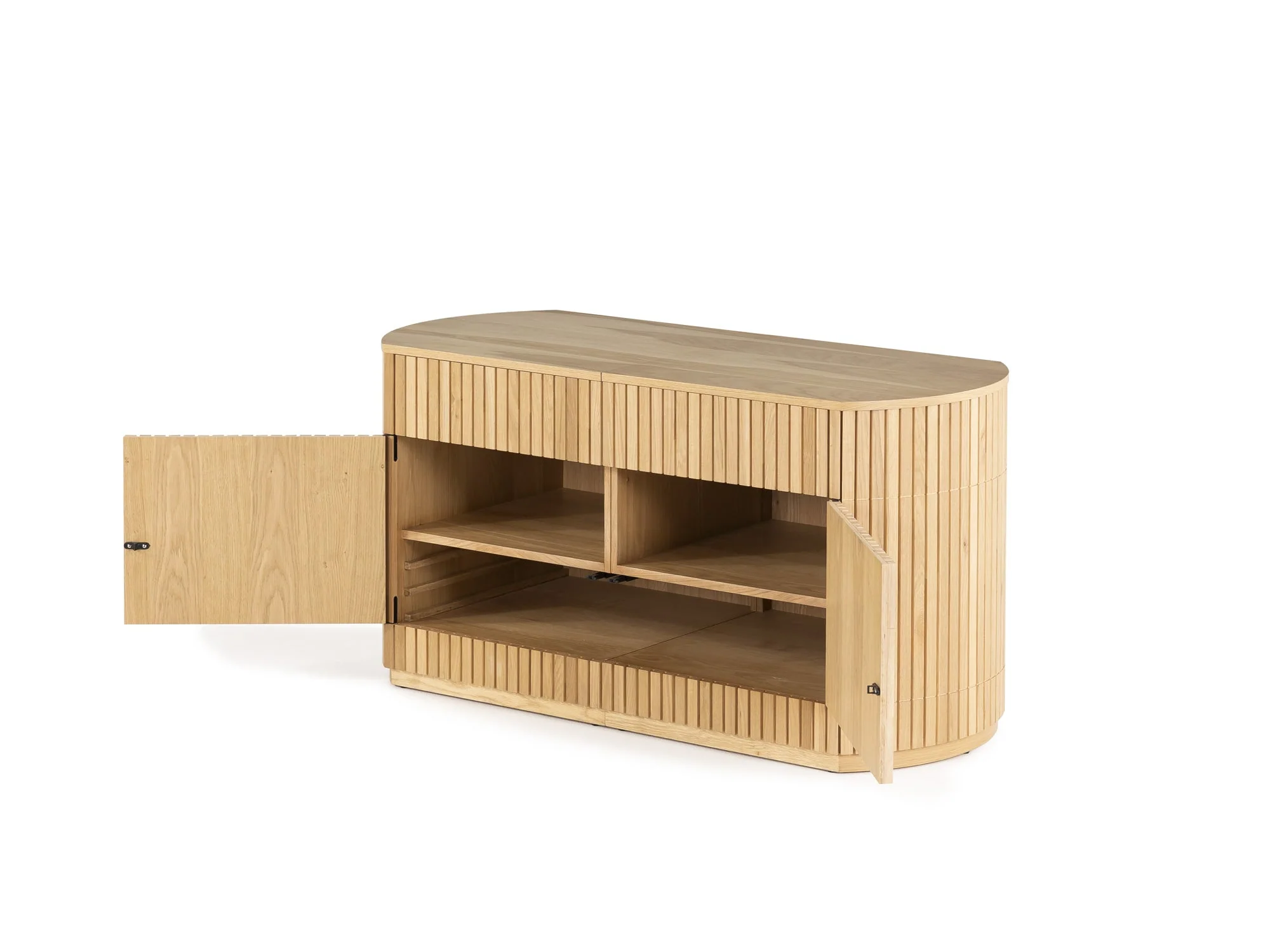 Transformer Round Sideboard - Panel Storage - Image 20