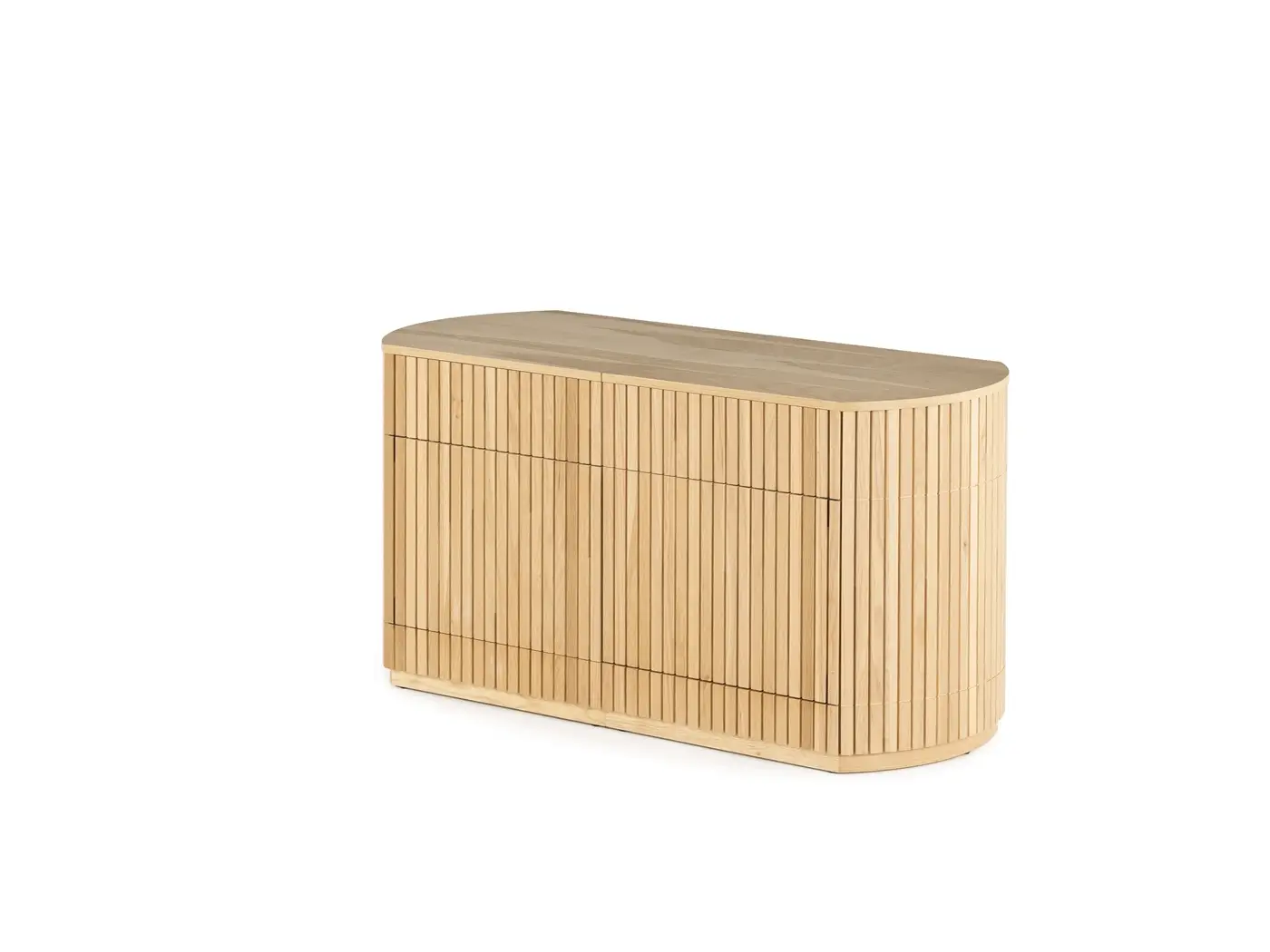 Transformer Round Sideboard - Panel Storage - Image 8
