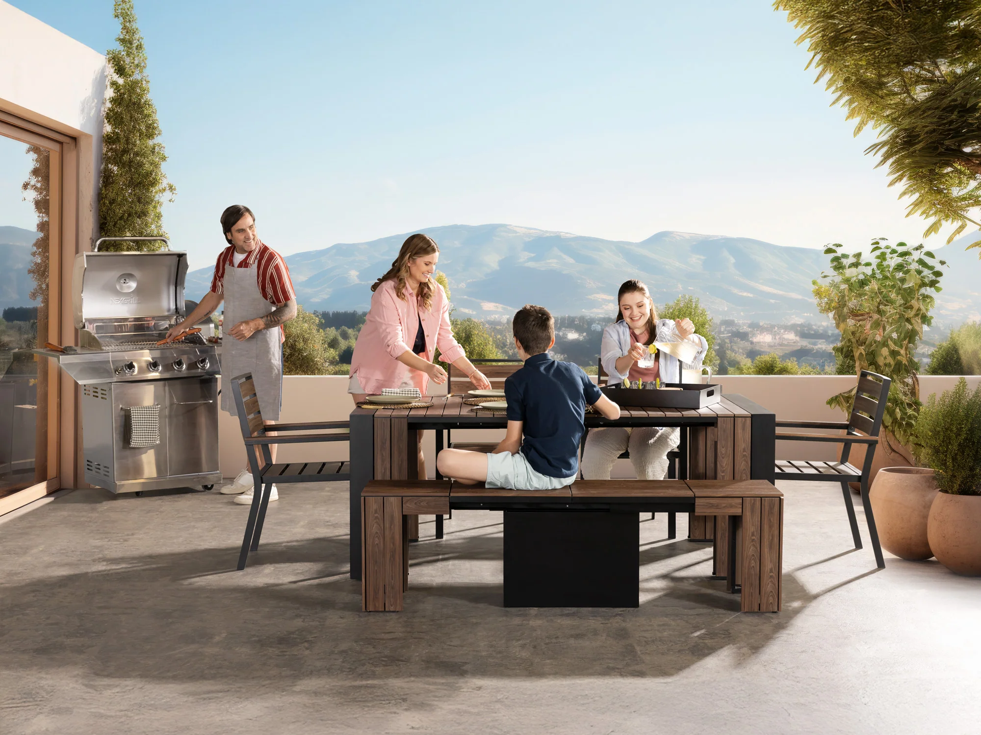 Outdoor Dining Set - The Host - Image 23