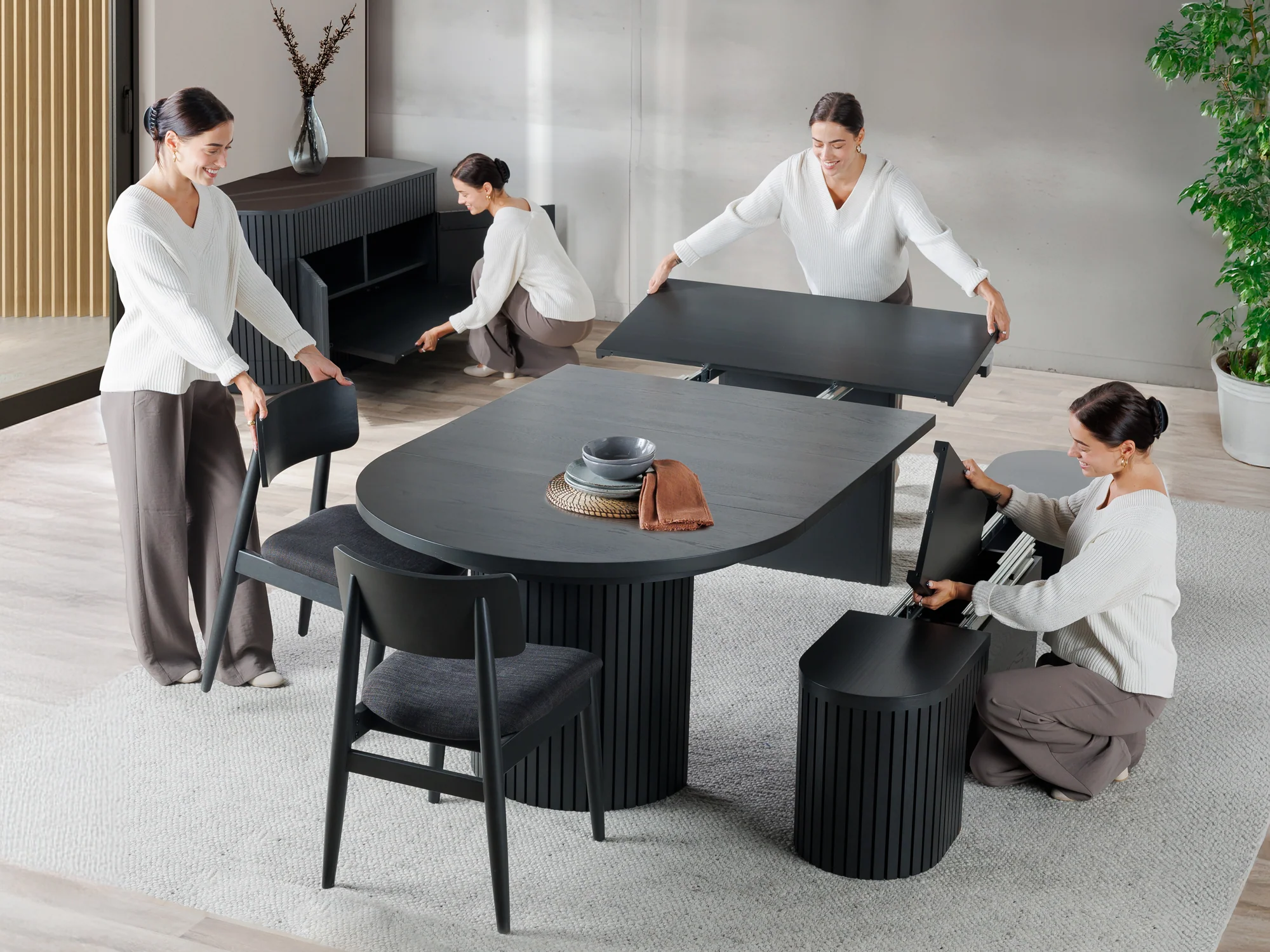 Round Dining Set - The Practical - Image 35