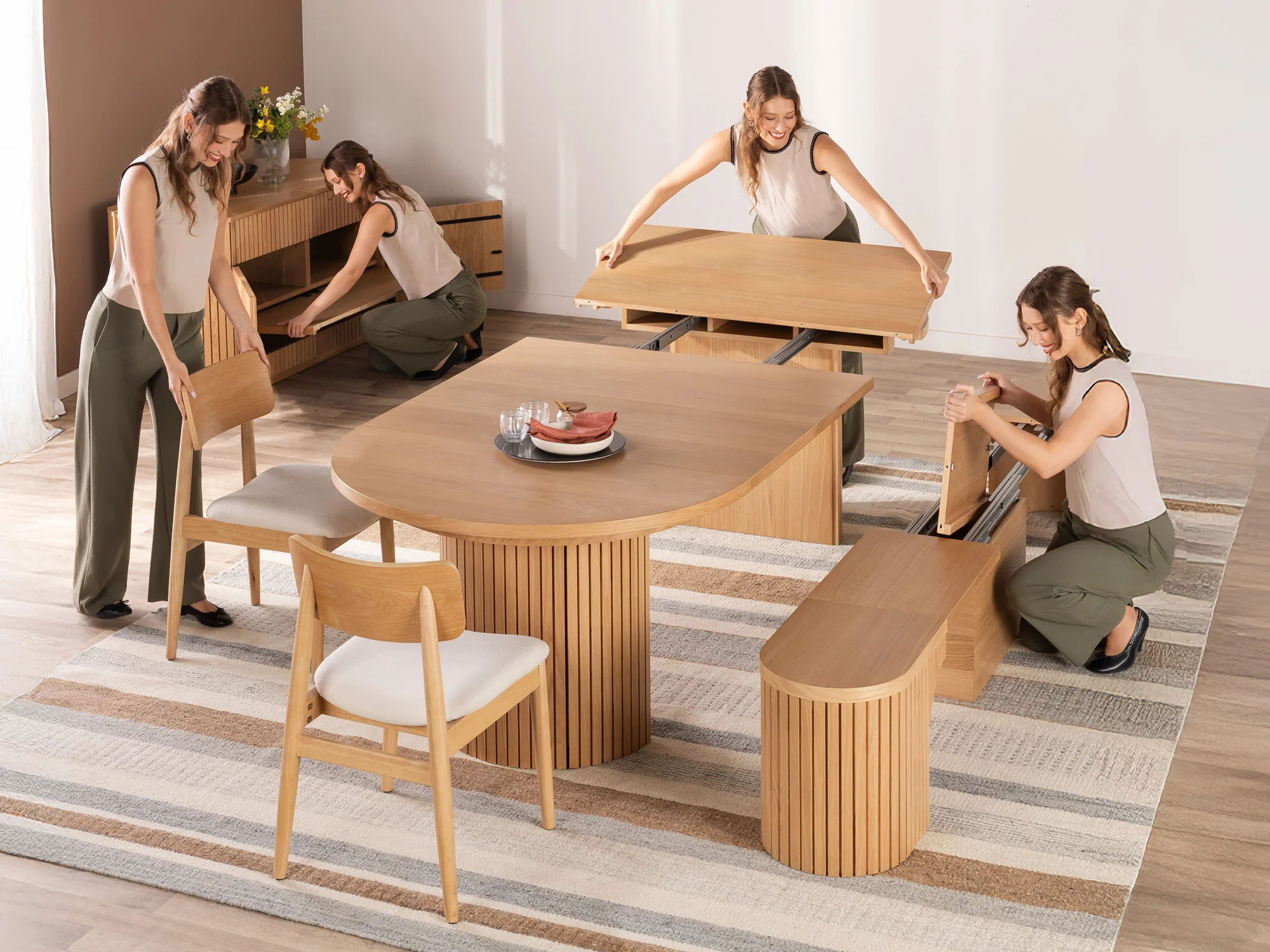 Round Dining Set - The Host - Image 20