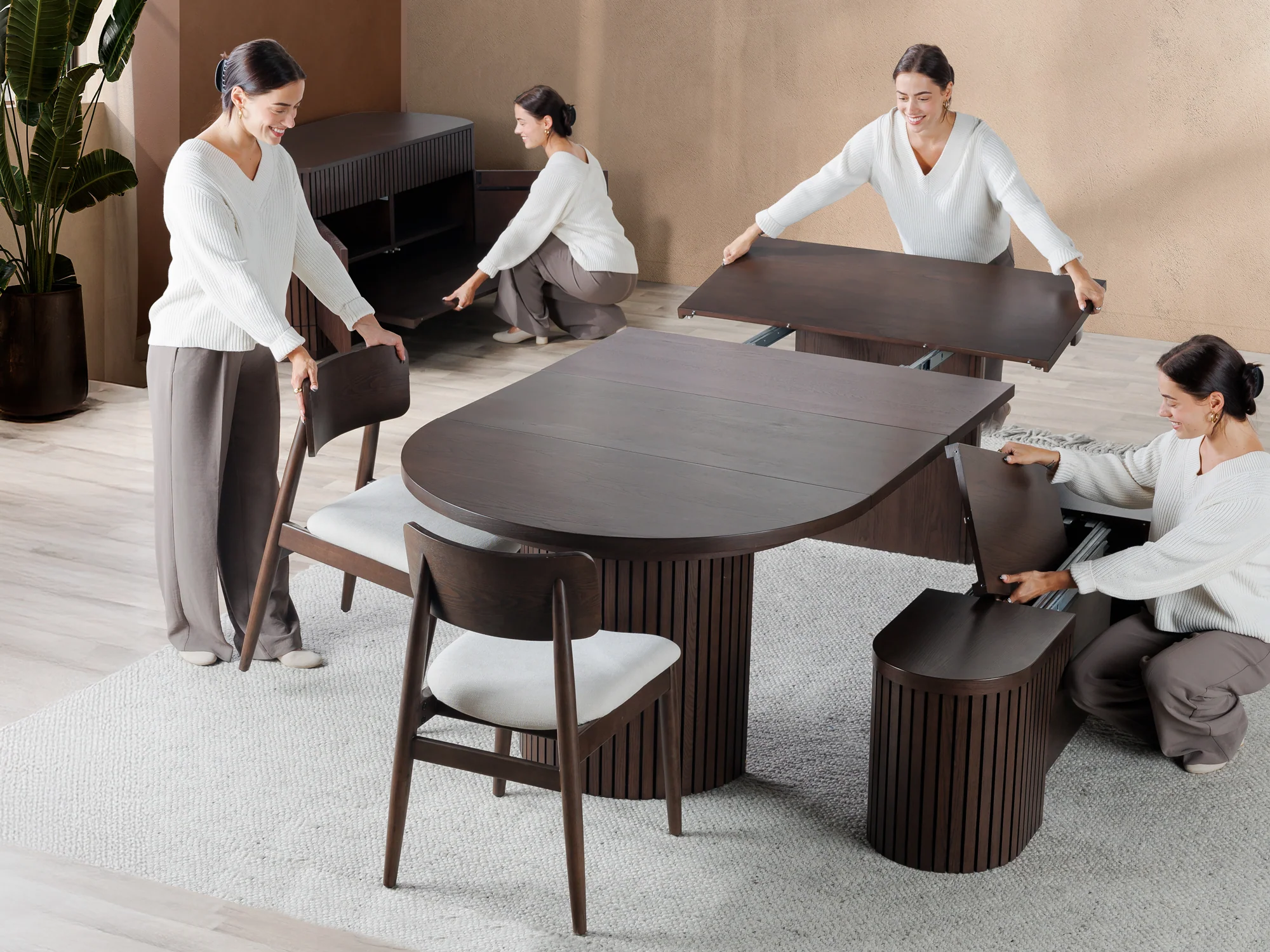 Round Dining Set - The Host - Image 46